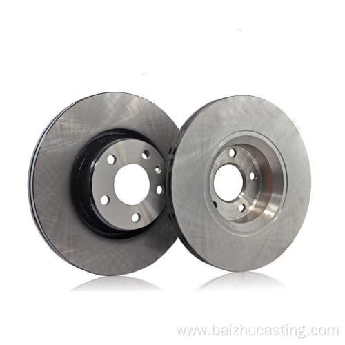 Customized automotive brake disc castings